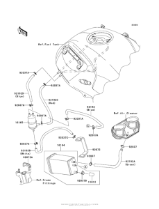 KLE650 Fuel Evaporative System (Ca)