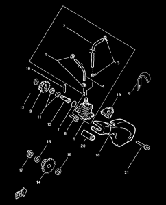 TZR50 Масляный насос