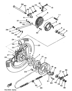 RT100H Переднее колесо