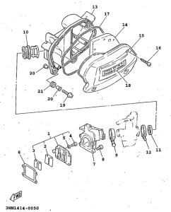 CR50Z Впускная система