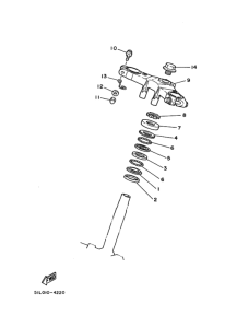 RZ350RR ｽﾃｱﾘﾝｸﾞ