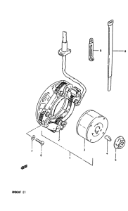 RM80 Зажигание