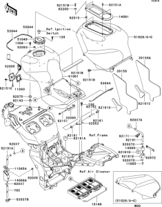 ZX1200 Fuel tank(1 / 2)