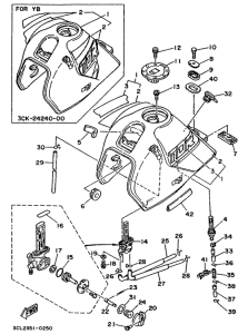 TDR240 Rpservoir a carburant