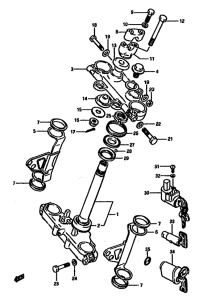 DR600 Траверса нижняя