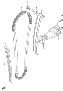 GZ250 Front plate seal