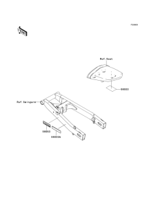 EX250 Лейбл предостережения