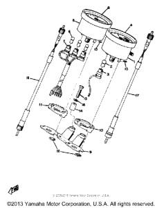 AT2 Speedometer tachometer