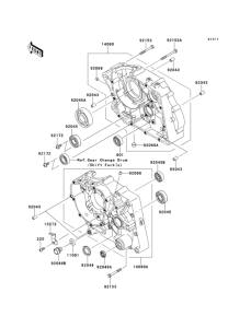 Картер двигателя