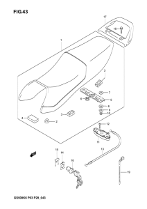 GS500 Пружина
