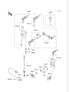VN750 Замок зажикания