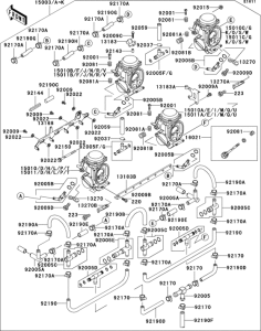 ZX1100 Carburetor(1 / 5)