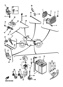 XVS1300CT Equipo electrico