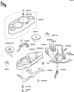 ZX1100 Приборы