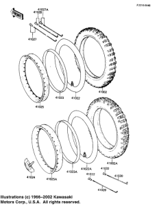KL250 Колеса,покрышки