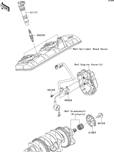 ZX1000 Система зажигания