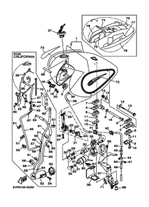XV1700AT XV17ATTO Tank fuel