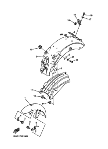 XV250 XV250R Крыло