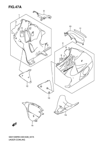 GSX1300R Under cowling