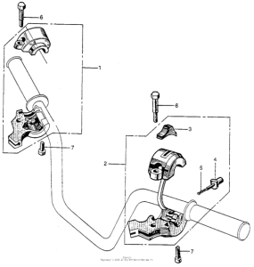 CT200 Horn switch + turn signal switch