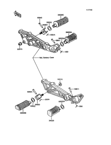 EX305 Подножки