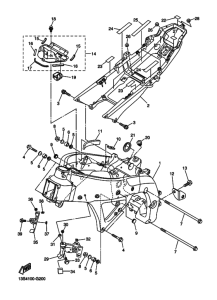YZF-R6 Frame comp