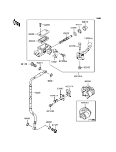 KX65 Главный тормозной цилиндр