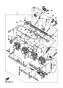 FJR1300 Масляный насос
