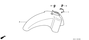 SGX50 Переднее крыло