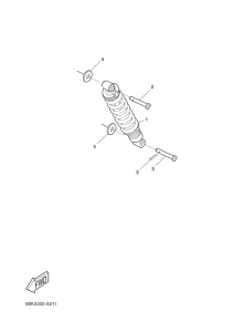 DT50RSM Задняя подвеска