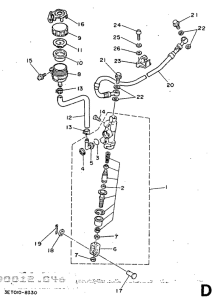  Задний торм цилиндр