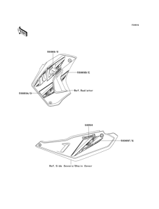 KL650 Decals(yellow)(edf)