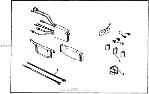 CB750 Speaker + headset switch (type i) 81-82