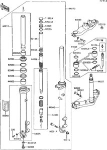 ZG1200 Передняя вилка