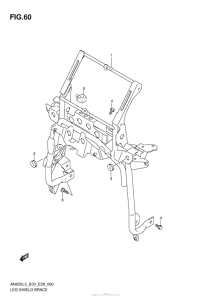 AN650 Leg Shield Brace