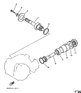PW50 Трансмиссия