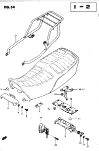 GSX250 Пружина