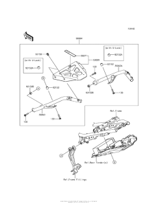 ER650 Accessory (Topcase Bracket)