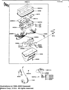 KZ1100 Спидометр