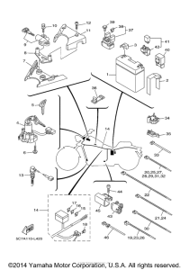 XV1900CU Электрика