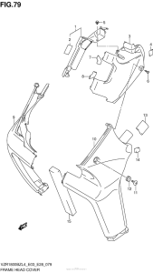 VZR1800BZ Frame Head Cover