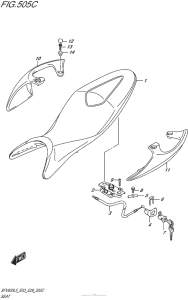 SFV650 Seat (Sfv650L5 E33)