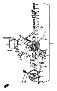 DT50R Карбюратор