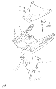 CW50RS Stand. footrest