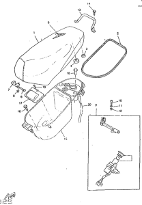CW50RS Seat. carrier
