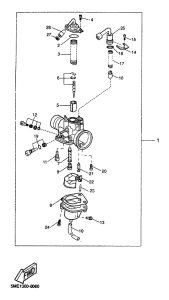 YQ100 Карбюратор