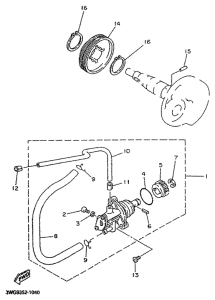 CY50R Масляный насос