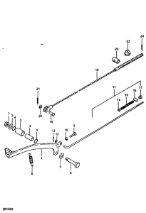 RM100 Передний суппорт