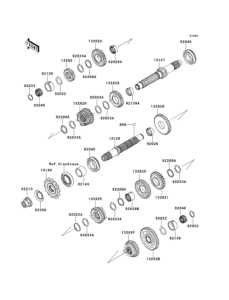 EX250 Трансмиссия