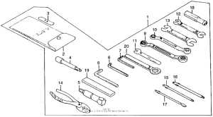 VFR750F Инструмент